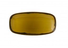 Harvest Mustard Chefs' Oblong Plate